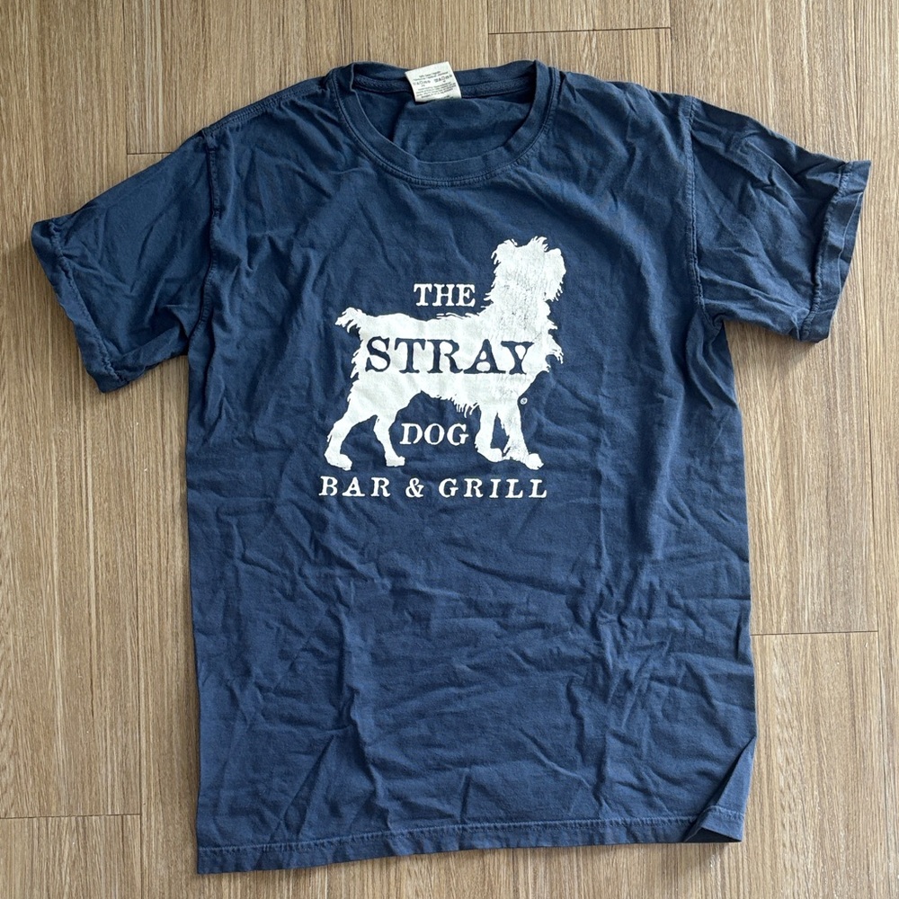 Navy Blue Graphic T-Shirt
